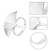 10 Pcs 5 Styles Alloy Napkin Rings AJEW-GF0002-72P-3