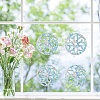 Waterproof PVC Colored Laser Stained Window Film Static Stickers DIY-WH0314-106-7