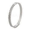 304 Stainless Steel Watch Band Bangles for Women BJEW-Z092-03P-5