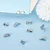 SUPERFINDINGS 36Pcs Stainless Steel Clip-on Earring Findings KK-FH0006-69-4
