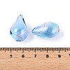 Transparent Handmade Blown Glass Globe Beads GLAA-T012-54A-4