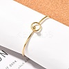 304 Stainless Steel Bangle BJEW-H530-01G-6