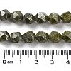 Natural Pyrite Beads Strands G-G030-A03-02-5