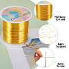 Round Copper Beading Wire for Jewelry Making YS-TAC0004-0.8mm-03-4