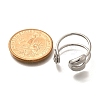 304 Stainless Steel Open Cuff Rings for Women LS-RJEW-A054-01P-4