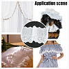 8 Yards Cotton Embroidery Flower Lace Ribbon OCOR-DR0001-04-7