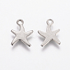 Tarnish Resistant 201 Stainless Steel Charms STAS-F039-47-P-2