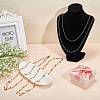 304 Stainless Steel Link Chain Necklaces NJEW-SW00051-5