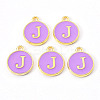 Golden Plated Alloy Enamel Charms LS-ENAM-S118-10J-2