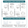 DIY Blank Dome Ring Making Kit DIY-UN0003-99-3