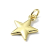 Brass Charms KK-H475-38G-04-2