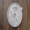 Jazz Women Singer Shape Display Decoration DIY Silicone Statue Mold LS-DIY-K072-04-3