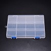 Rectangle PP Plastic Bead Storage Container LS-CON-WH0080-79-2