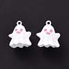 Spray Painted Alloy Enamel Pendants FIND-I037-42F-3