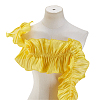 Polyester Ruffled Ribbon DIY-WH0632-77C-1