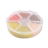 6 Colors 12/0 Glass Seed Beads SEED-X0052-03D-2mm-2