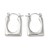 Non-Tarnish 304 Stainless Steel Hoop Earrings for Women EJEW-Z026-30P-1