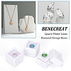 Square Plastic Loose Diamond Storage Boxes CON-WH0095-49A-6