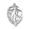 Non-Tarnish Textured 304 Stainless Steel Pendants STAS-P319-50P-2