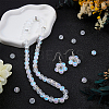 120Pcs Synthetic Moonstone Beads Strands G-PA0001-75B-4