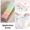 Rectangle Transparent ABS Plastic Jewelry Storage Boxes with Lid and PVC Bags CON-WH20001-17A-4