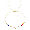 Bohemian Style Brass Charm Bracelets JG3497-21-1