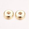 Real 18K Gold Plated Brass Spacer Beads LS-X-KK-E702-13G-NF-1