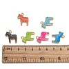 Alloy Enamel Animal Horse Pendants ENAM-M004-G-3