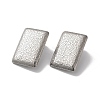 Non-Tarnish 304 Stainless Stud Earring Findings STAS-M314-02A-P-1