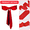 Long Polyester Silk Scarf for Women Girls AJEW-WH20042-34-5