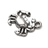 304 Stainless Steel Pendants STAS-B103-02B-P-2