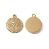 PVD Vacuum Plating 201 Stainless Steel Charms STAS-J401-VC542-2