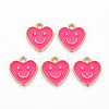 Alloy Enamel Charms ENAM-T016-12A-RS-1