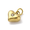 304 Stainless Steel Crystal Rhinestone Pendants STAS-E550-21G-2