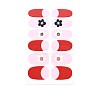 Flower Series Full Cover Nail Decal Stickers MRMJ-T109-WSZ468-1