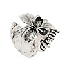 Halloween Alloy Cuff Rings for Men RJEW-D328-04AS-2