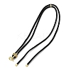 Nylon Cord Necklaces Findings KK-Q019-10G-02-1