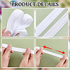 1 Roll Flat Polypropylene Non-Slip Elastic Cord OCOR-NB0002-57A-4