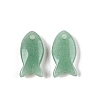 Natural Green Aventurine Pendants G-N342-106L-1