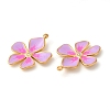 304 Stainless Steel Enamel Pendants STAS-K256-10G-04-2