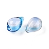 Transparent Handmade Blown Glass Globe Beads GLAA-T012-54A-3