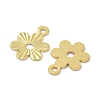 Rack Plating Brass Charms KK-G515-53F-G-2