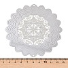 201 Stainless Steel 3D Rotating Hanging Wind Spinner STAS-B122-01P-05-3