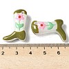 Baking Paint Glass Enamel Beads BLOW-D300-01G-3