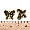 Ion Plating(IP) 304 Stainless Steel Enamel Charms STAS-M102-61G-3