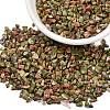 Natural Unakite Chip Beads G-O103-14-3