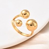 304 Stainless Steel Cuff Rings RJEW-Z118-04G-1