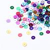 Ornament Accessories Plastic Paillette Beads PVC-R014-5mm-M-1