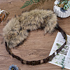 Faux Fur PU Leather Chain Belts AJEW-WH20072-55B-01-4