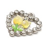 Platinum Alloy Glass Pendants FIND-Z068-05P-02-2